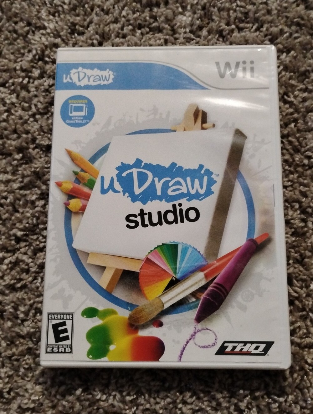 uDraw Studio (Nintendo Wii) - Disc & Case Included - Requires uDraw GameTablet